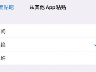 ios16.1新增app粘贴开关是什么 ios16.1新增app粘贴开关介绍